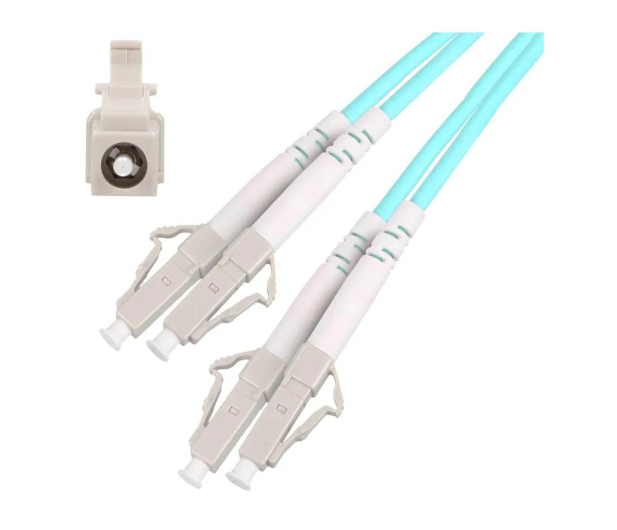 ExtraLink LC/UPC-LC/UPC Patchcord Wielomodowy OM3 Duplex 3mm 2m - 1543772 - zdjęcie 2